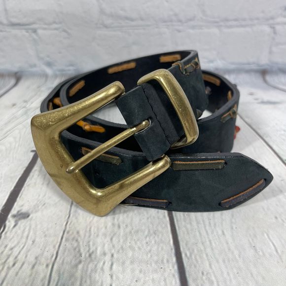The Limited Accessories - The Limited Belt  Women's Size Large Casual Western Fashion Black Leather